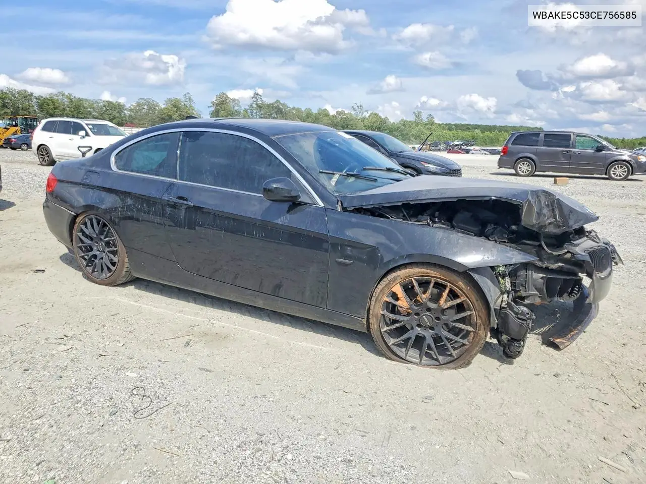 2012 BMW 328 I Sulev VIN: WBAKE5C53CE756585 Lot: 61447216
