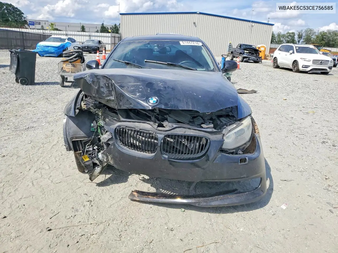 2012 BMW 328 I Sulev VIN: WBAKE5C53CE756585 Lot: 61447216