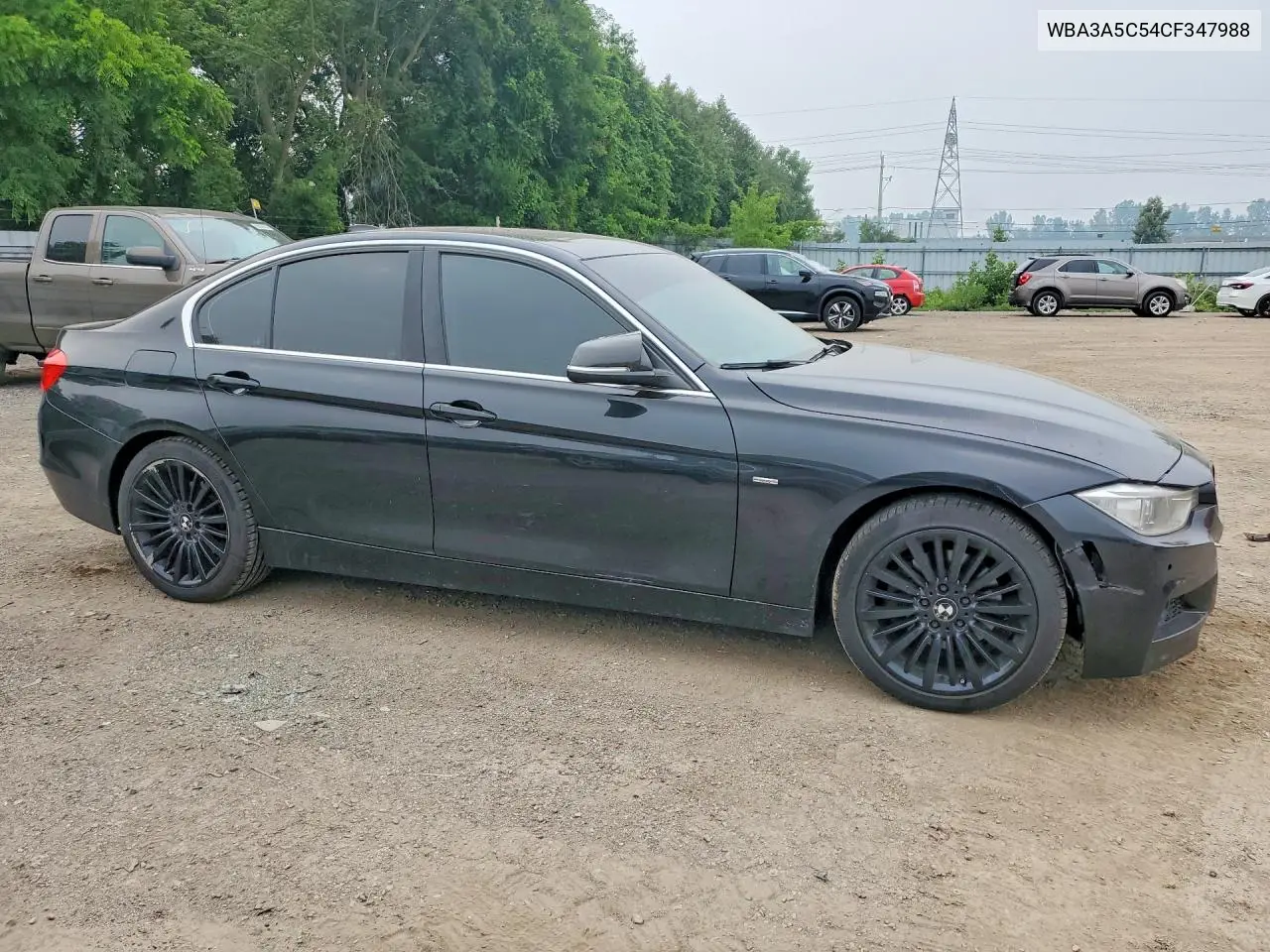 2012 BMW 328 I VIN: WBA3A5C54CF347988 Lot: 61480256