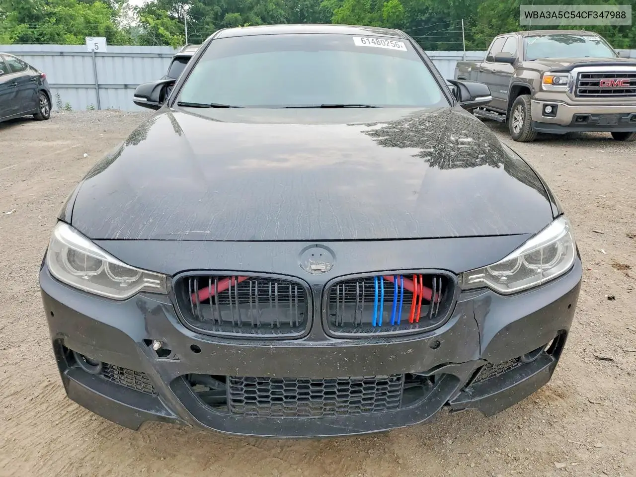 2012 BMW 328 I VIN: WBA3A5C54CF347988 Lot: 61480256