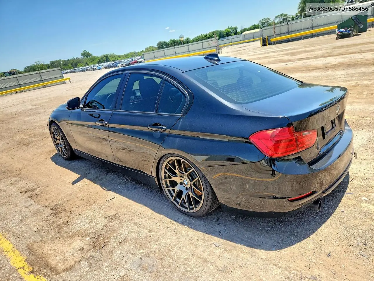 2013 BMW 335 Xi VIN: WBA3B9C57DF586456 Lot: 57236196