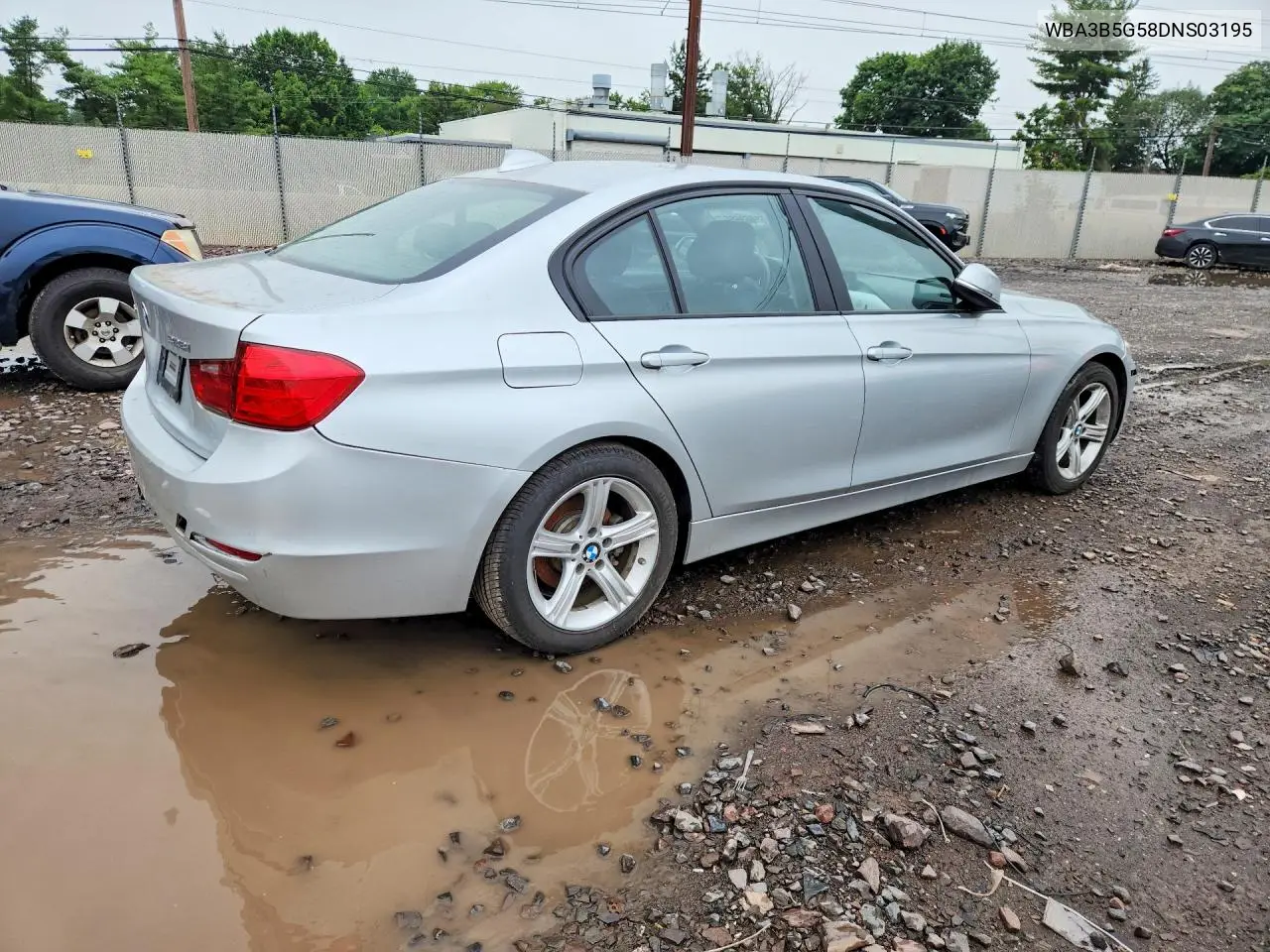 2013 BMW 328 VIN: WBA3B5G58DNS03195 Lot: 59663666