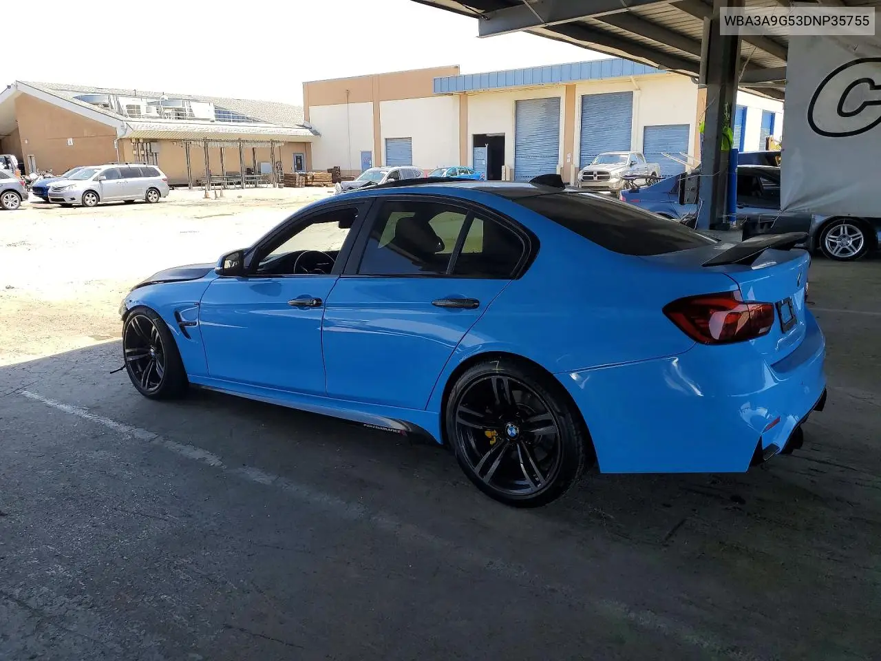 2013 BMW 335 I VIN: WBA3A9G53DNP35755 Lot: 59694206