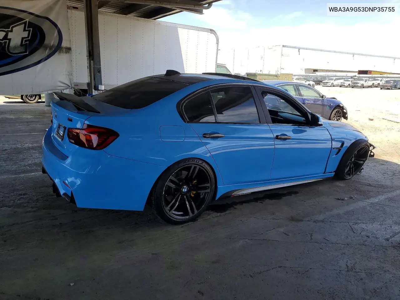 2013 BMW 335 I VIN: WBA3A9G53DNP35755 Lot: 59694206