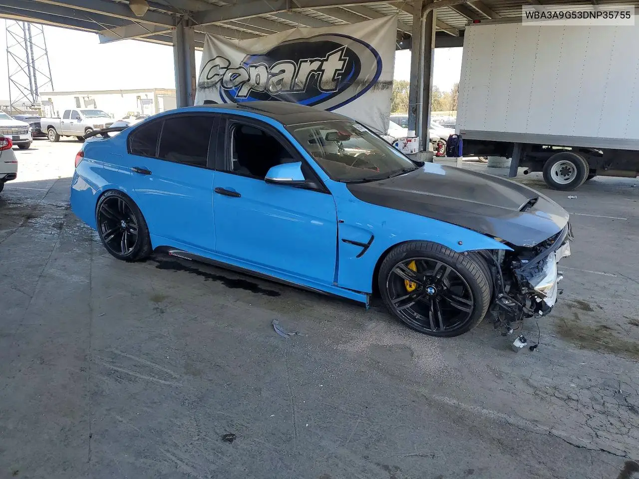 2013 BMW 335 I VIN: WBA3A9G53DNP35755 Lot: 59694206