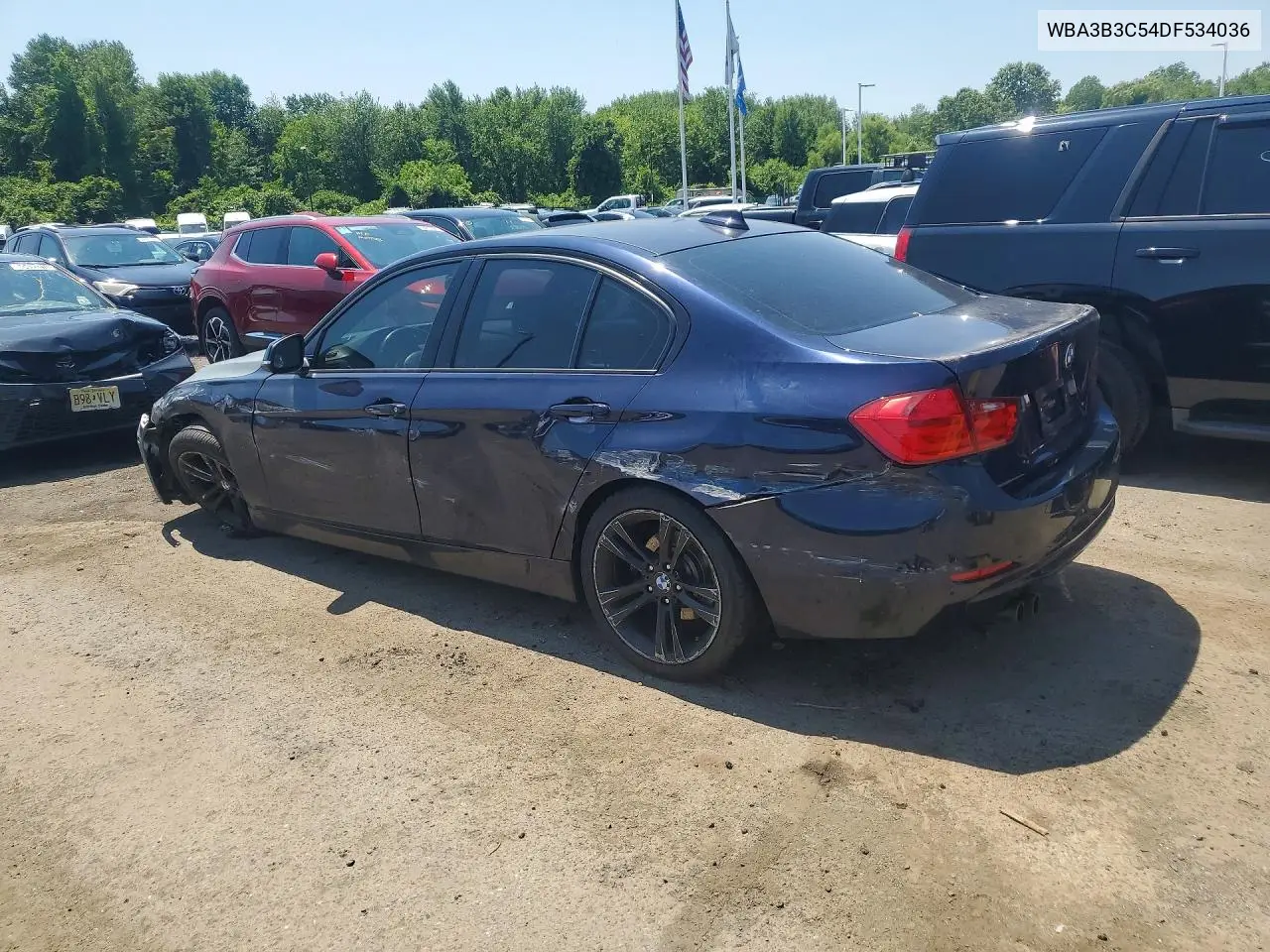 2013 BMW 328 Xi VIN: WBA3B3C54DF534036 Lot: 59765346