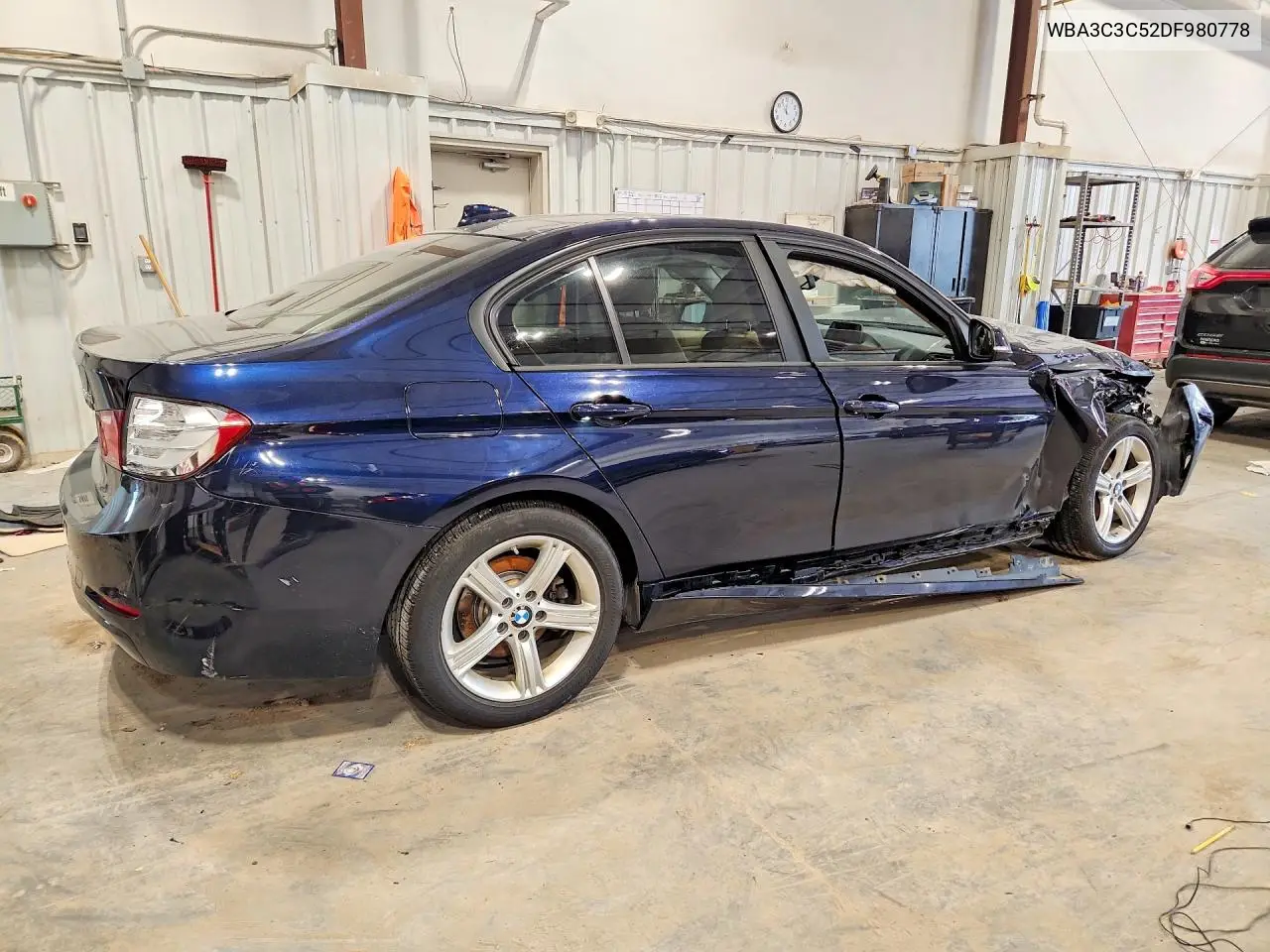 2013 BMW 320 I xDrive VIN: WBA3C3C52DF980778 Lot: 59800476
