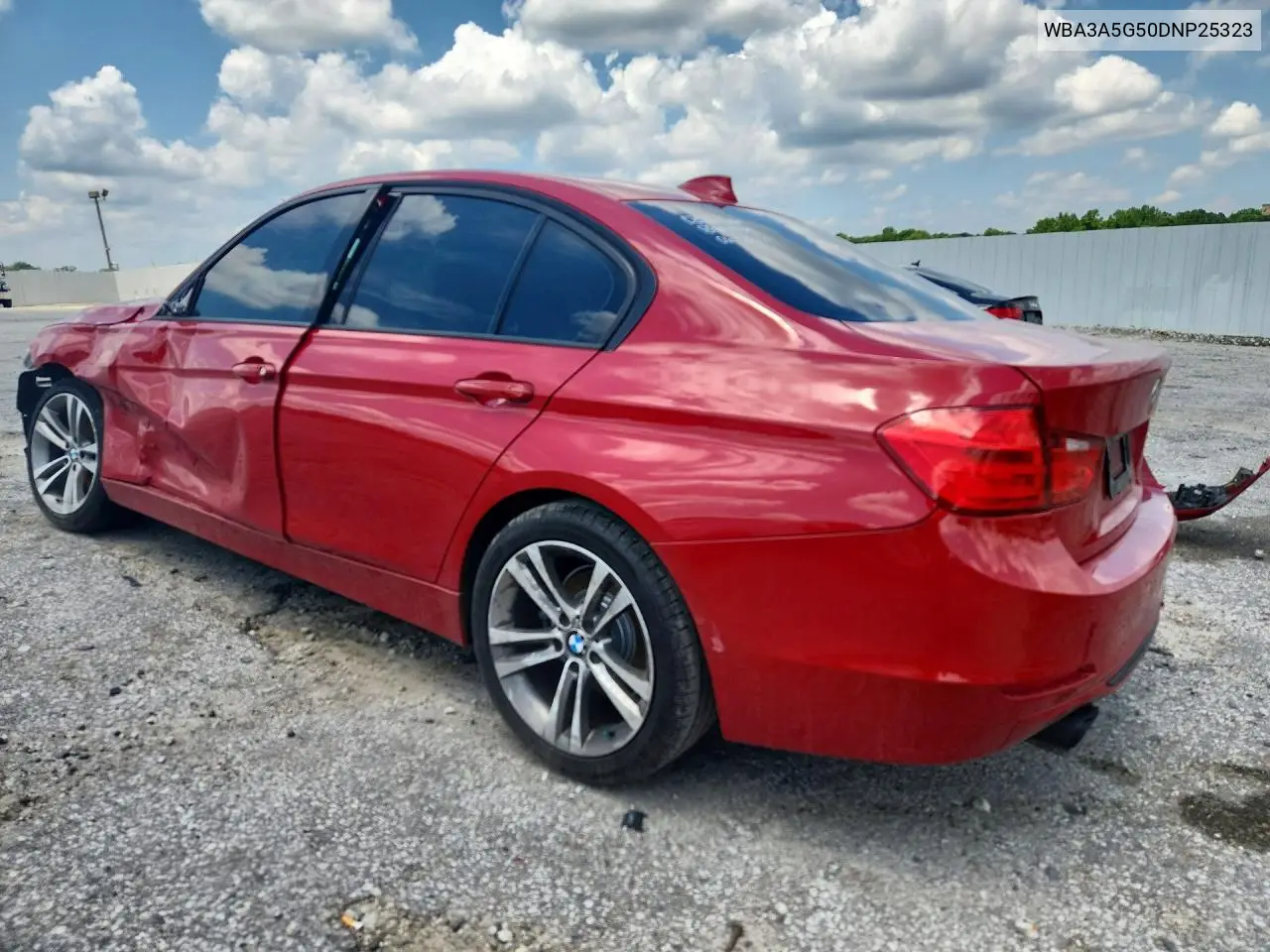 2013 BMW 328 I VIN: WBA3A5G50DNP25323 Lot: 59952896