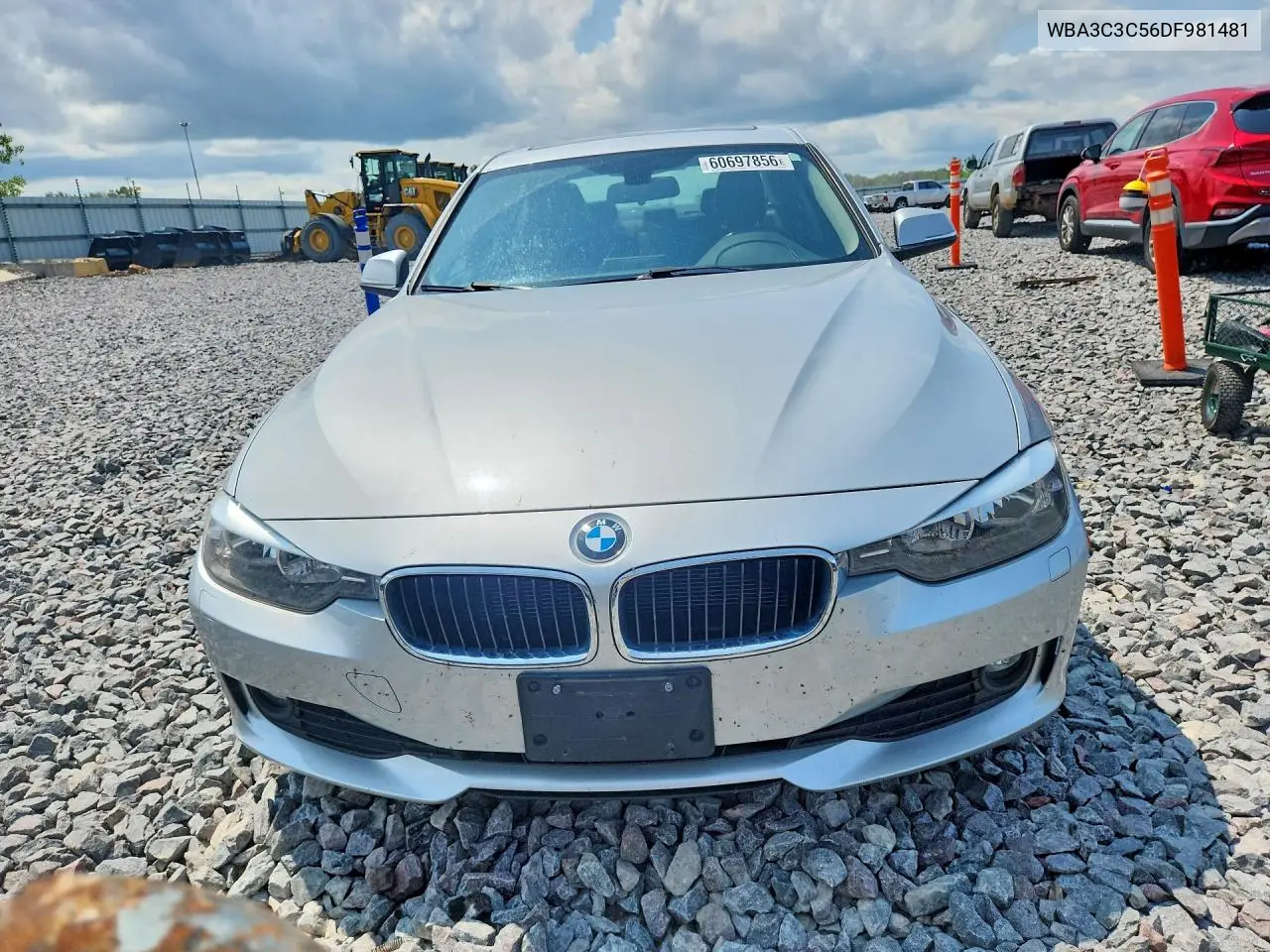 2013 BMW 320 I xDrive VIN: WBA3C3C56DF981481 Lot: 60697856