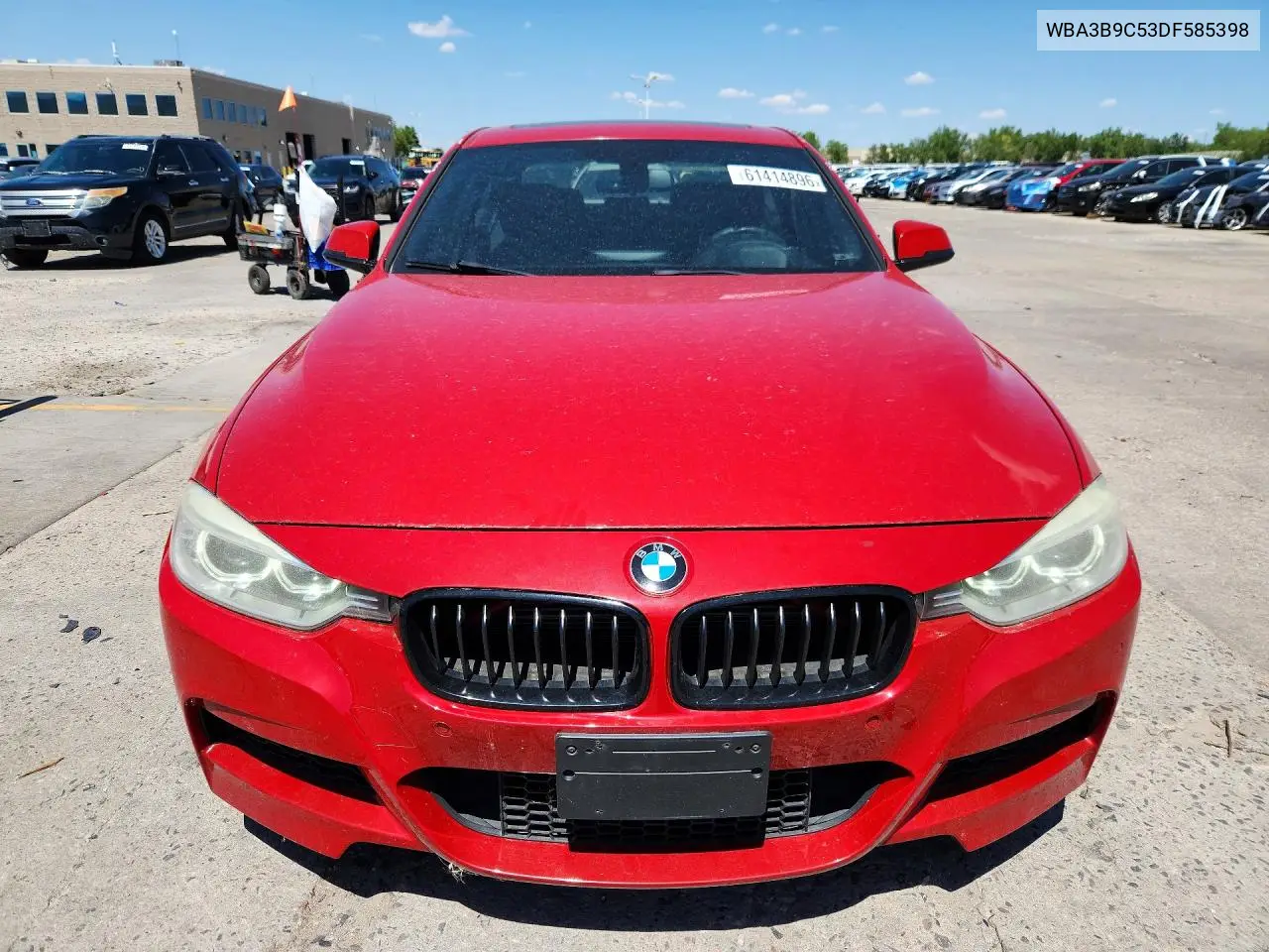 2013 BMW 335 Xi VIN: WBA3B9C53DF585398 Lot: 61414896