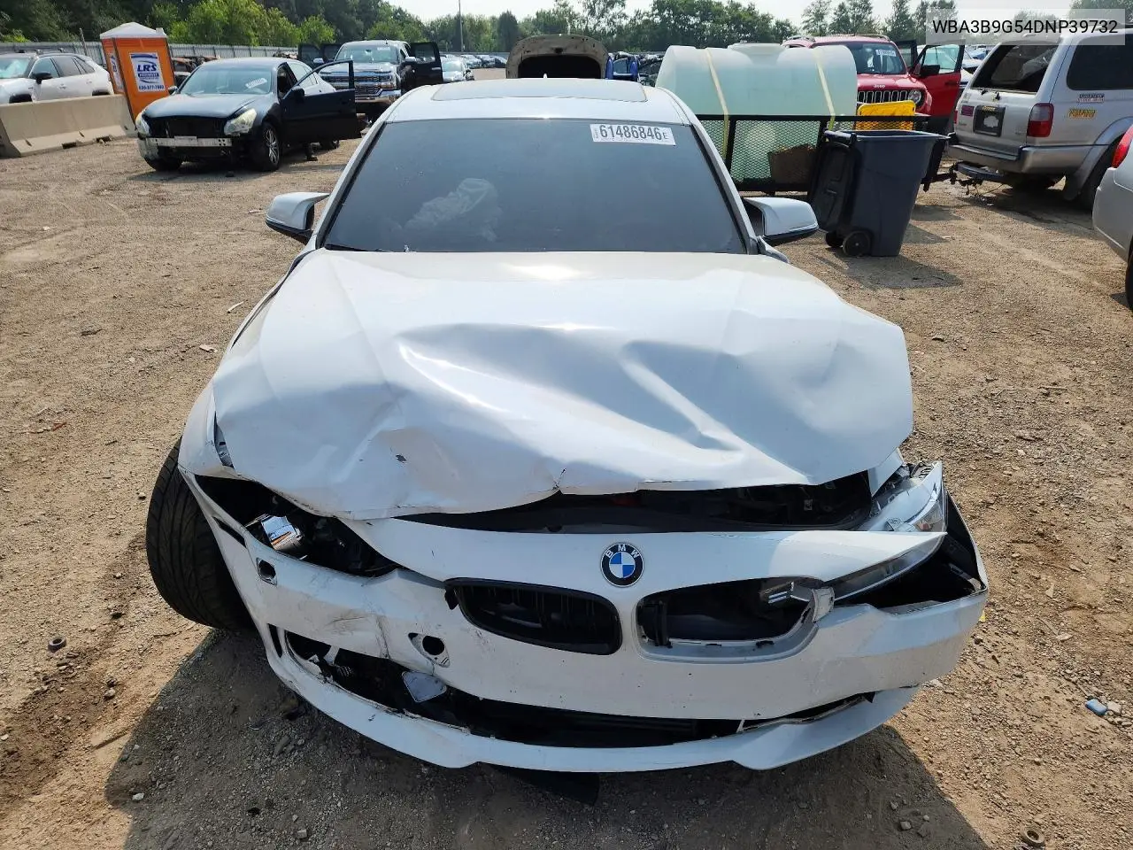 2013 BMW 335 Xi VIN: WBA3B9G54DNP39732 Lot: 61486846