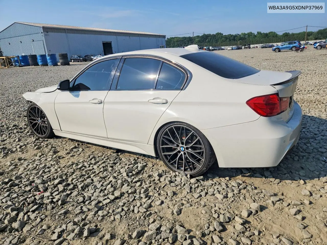 2013 BMW 335 I VIN: WBA3A9G5XDNP37969 Lot: 61702106