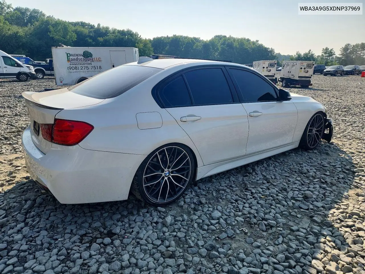 2013 BMW 335 I VIN: WBA3A9G5XDNP37969 Lot: 61702106