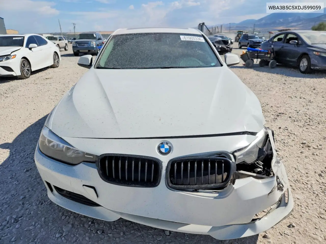 2013 BMW 328 Xi Sulev VIN: WBA3B5C5XDJ599059 Lot: 61900336