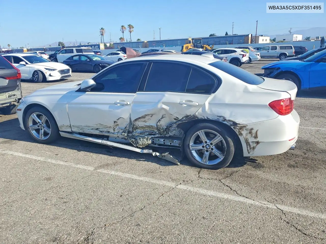 2013 BMW 328 I VIN: WBA3A5C5XDF351495 Lot: 62037746