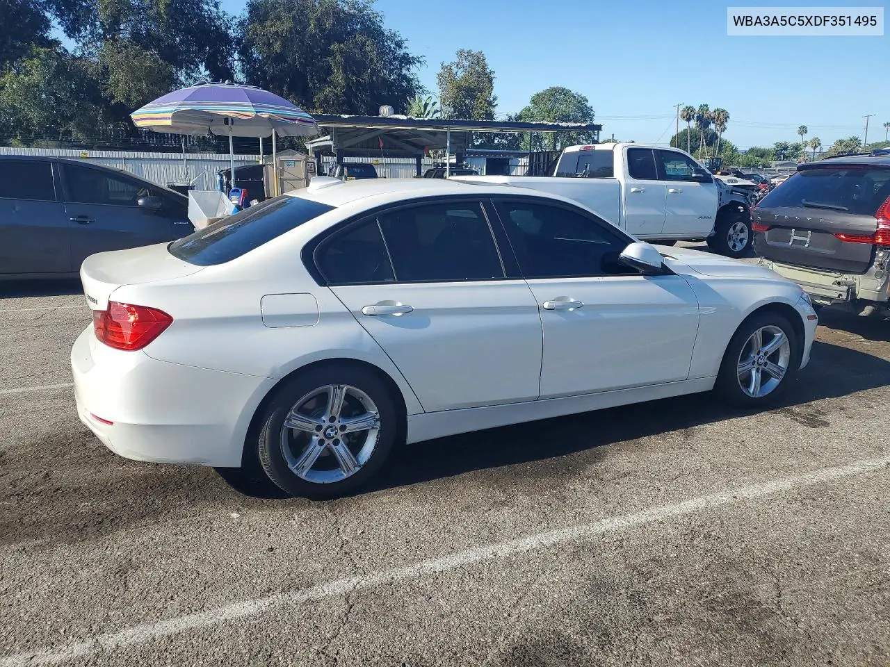 2013 BMW 328 I VIN: WBA3A5C5XDF351495 Lot: 62037746
