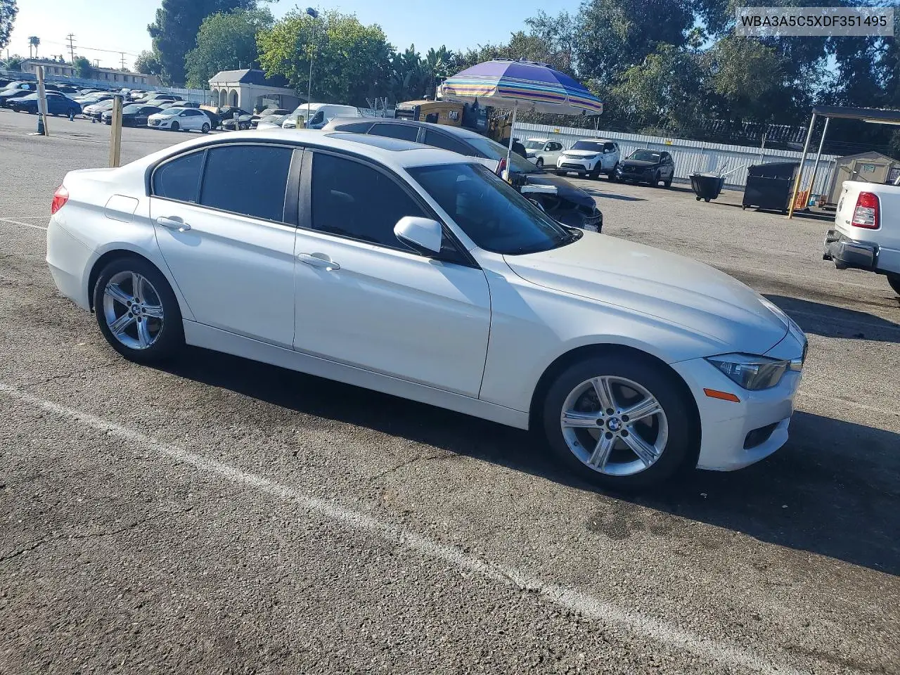 2013 BMW 328 I VIN: WBA3A5C5XDF351495 Lot: 62037746