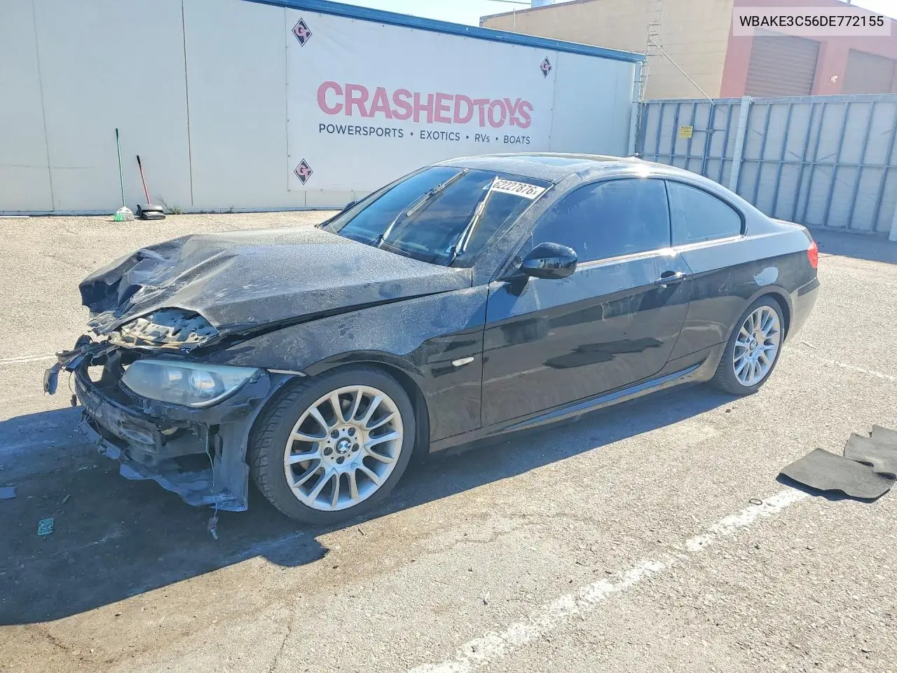 2013 BMW 328 I VIN: WBAKE3C56DE772155 Lot: 62227876
