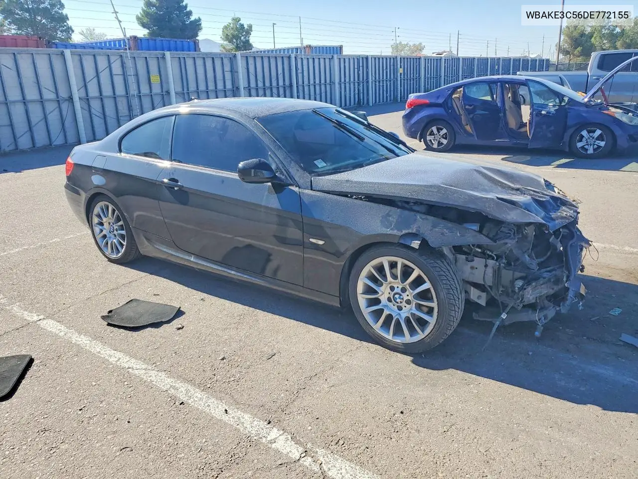 2013 BMW 328 I VIN: WBAKE3C56DE772155 Lot: 62227876