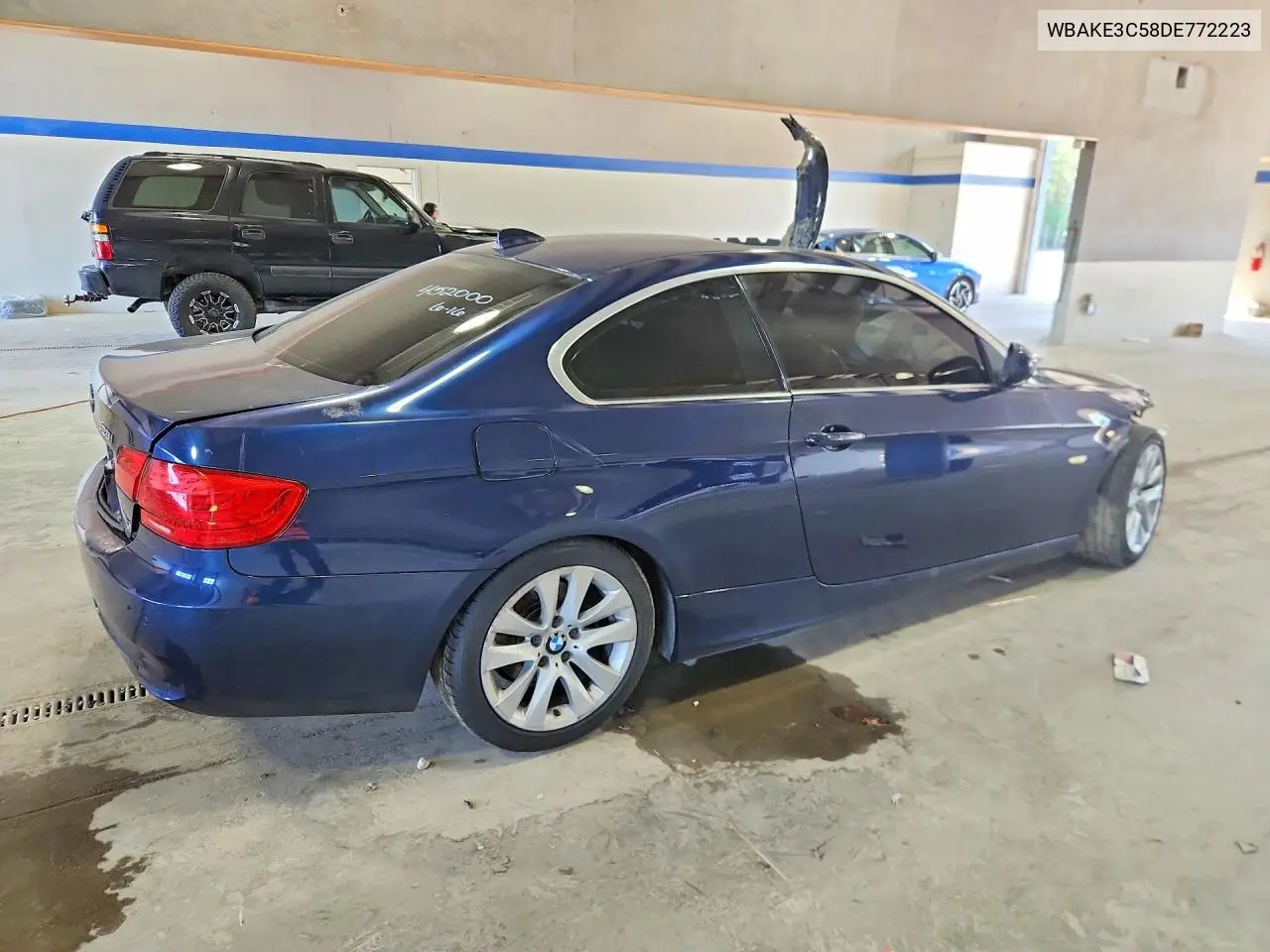 2013 BMW 328 I VIN: WBAKE3C58DE772223 Lot: 76296765