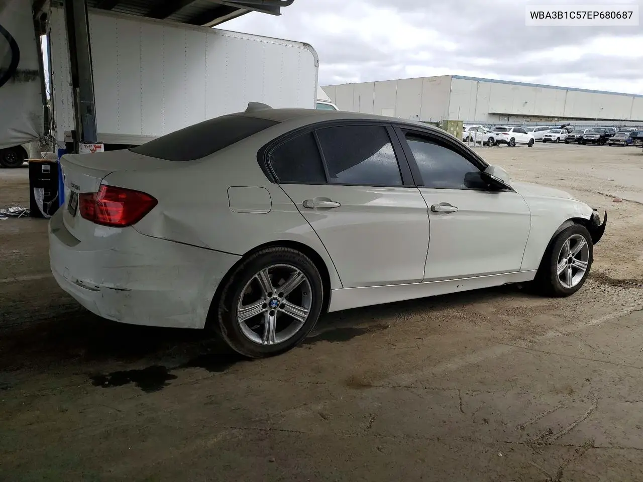 2014 BMW 320 I VIN: WBA3B1C57EP680687 Lot: 57184816