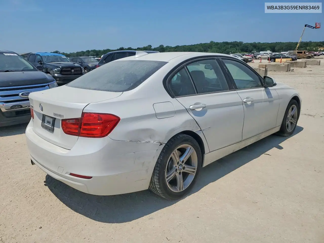 2014 BMW 328 Xi VIN: WBA3B3G59ENR83469 Lot: 59058026