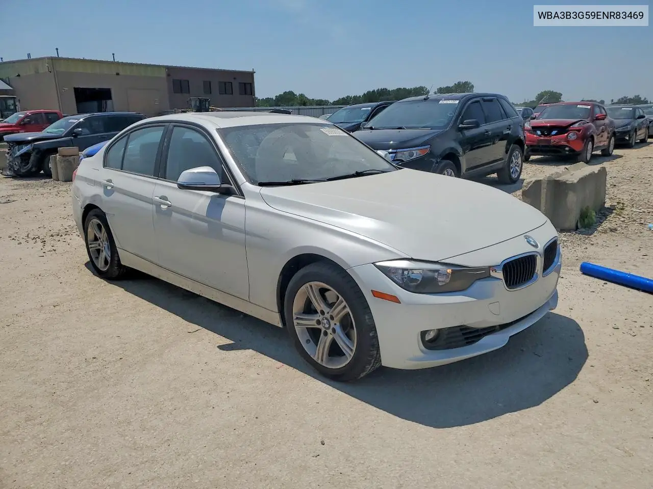 2014 BMW 328 Xi VIN: WBA3B3G59ENR83469 Lot: 59058026