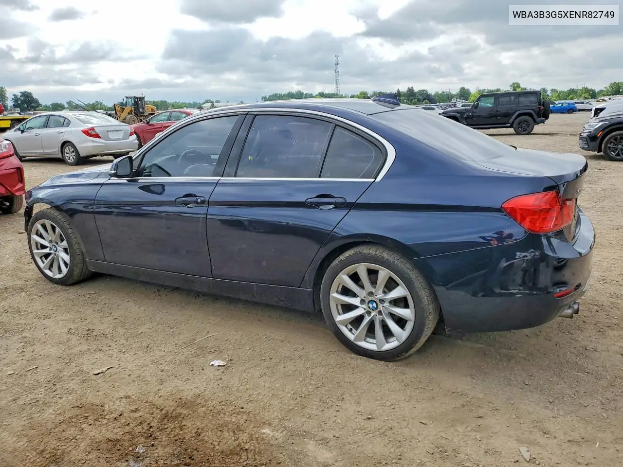 2014 BMW 328 Xi VIN: WBA3B3G5XENR82749 Lot: 59175026