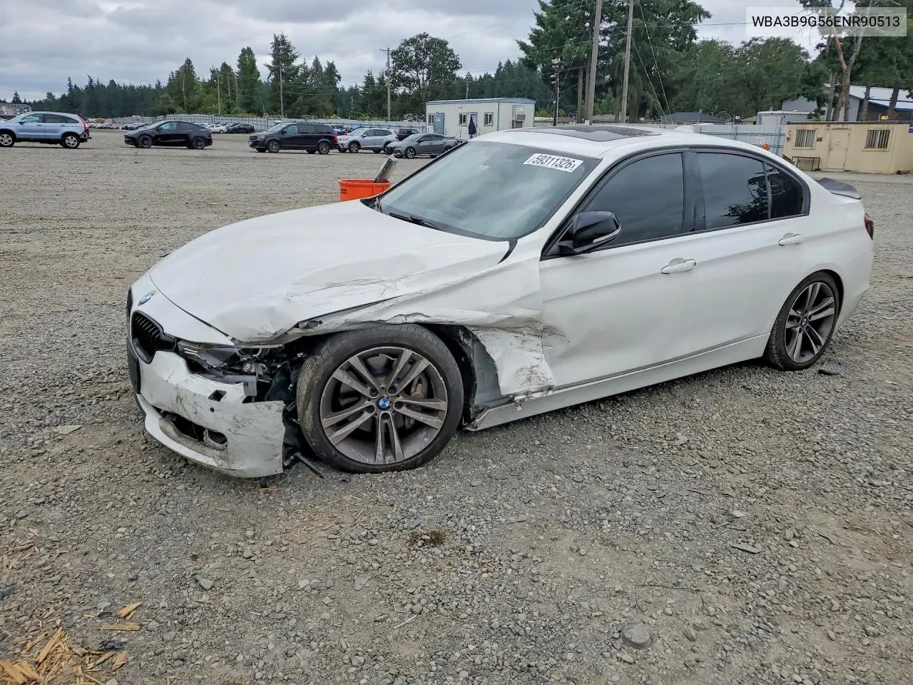 WBA3B9G56ENR90513 2014 BMW 335 Xi