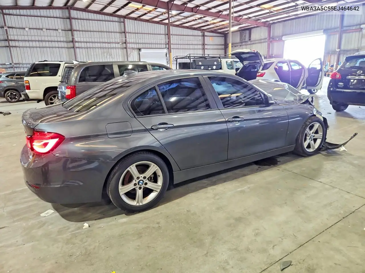 2014 BMW 328 I VIN: WBA3A5C55EJ464642 Lot: 59642336
