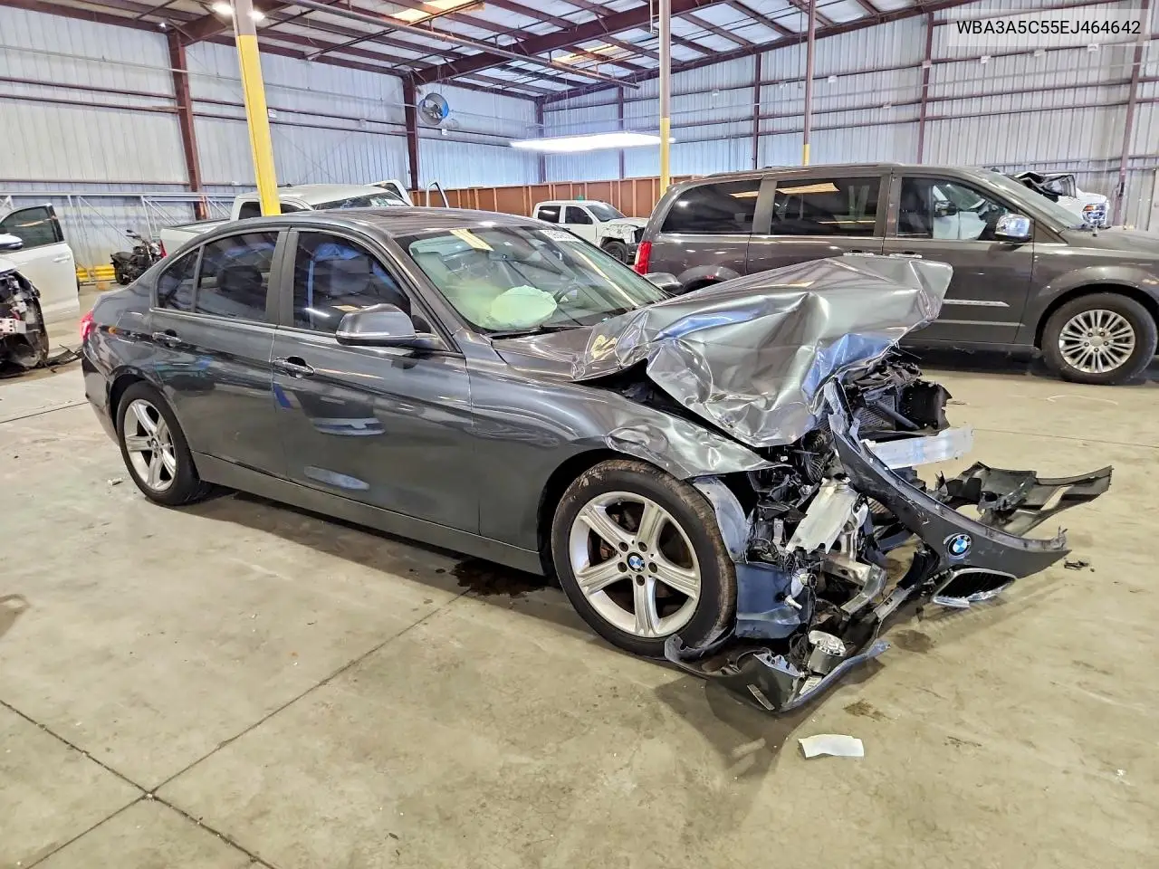 2014 BMW 328 I VIN: WBA3A5C55EJ464642 Lot: 59642336