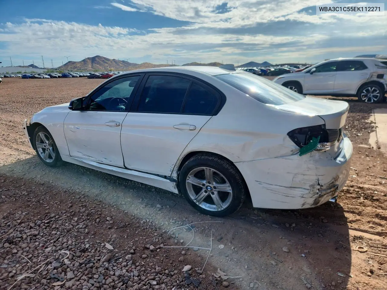 2014 BMW 328 I Sulev VIN: WBA3C1C55EK112271 Lot: 62097216