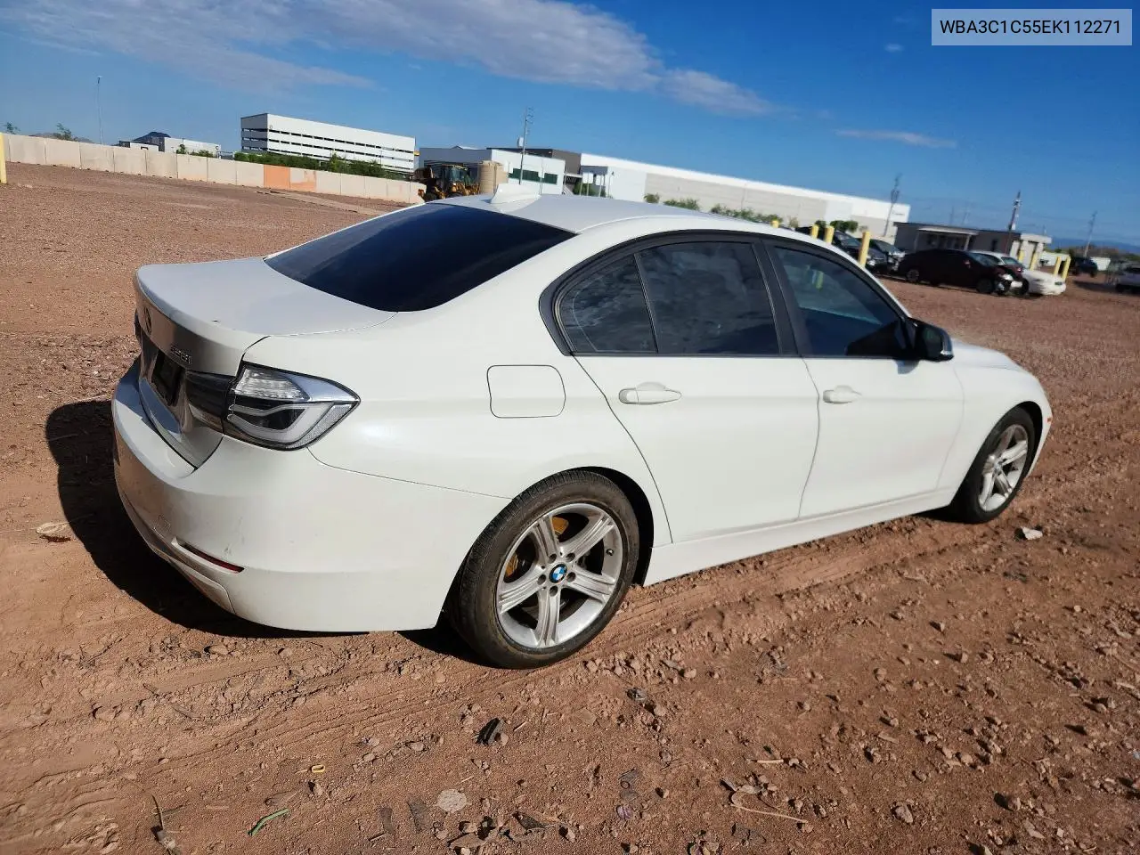 2014 BMW 328 I Sulev VIN: WBA3C1C55EK112271 Lot: 62097216