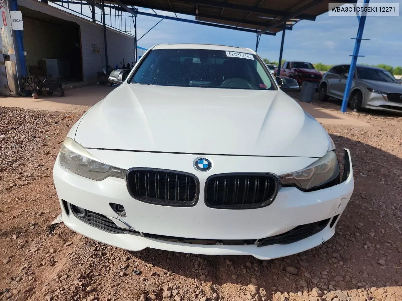 2014 BMW 328 I Sulev VIN: WBA3C1C55EK112271 Lot: 62097216
