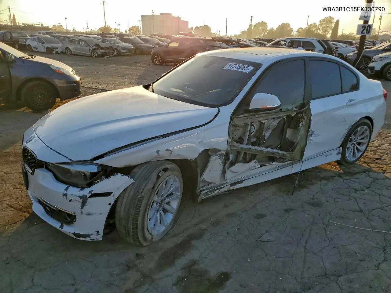 WBA3B1C55EK130790 2014 BMW 320 I