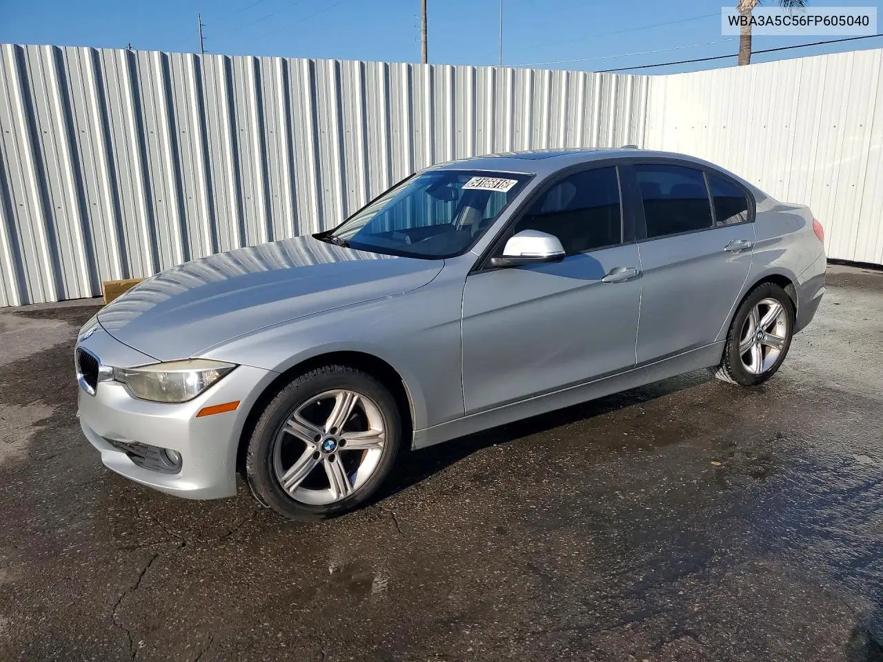 2015 BMW 328 I VIN: WBA3A5C56FP605040 Lot: 54166816