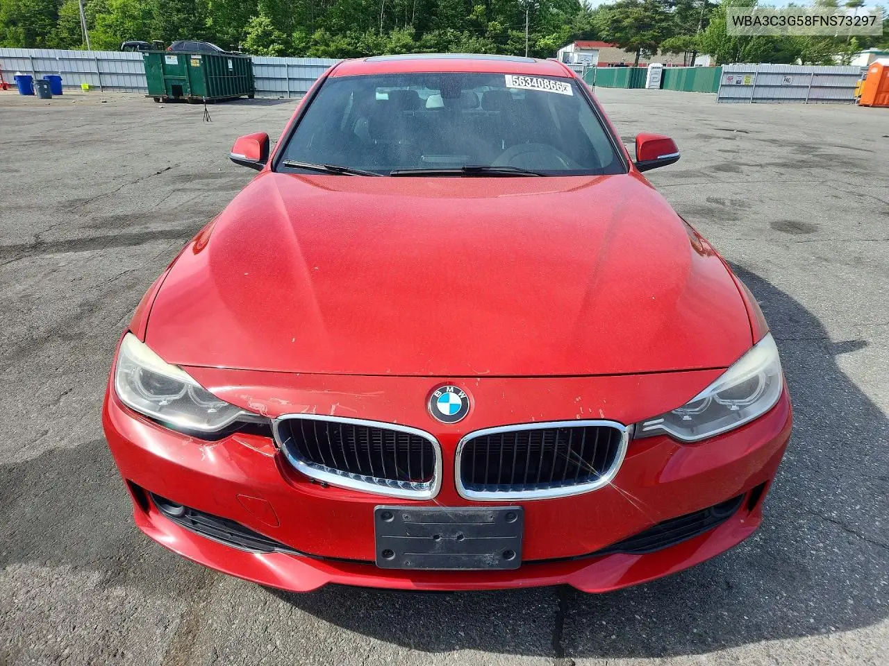 2015 BMW 320 I xDrive VIN: WBA3C3G58FNS73297 Lot: 56340866