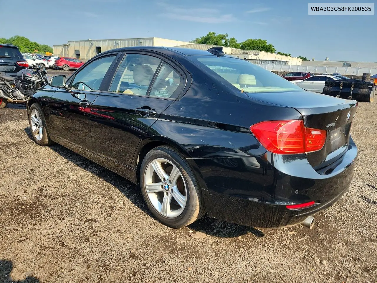 2015 BMW 320 I xDrive VIN: WBA3C3C58FK200535 Lot: 59228266