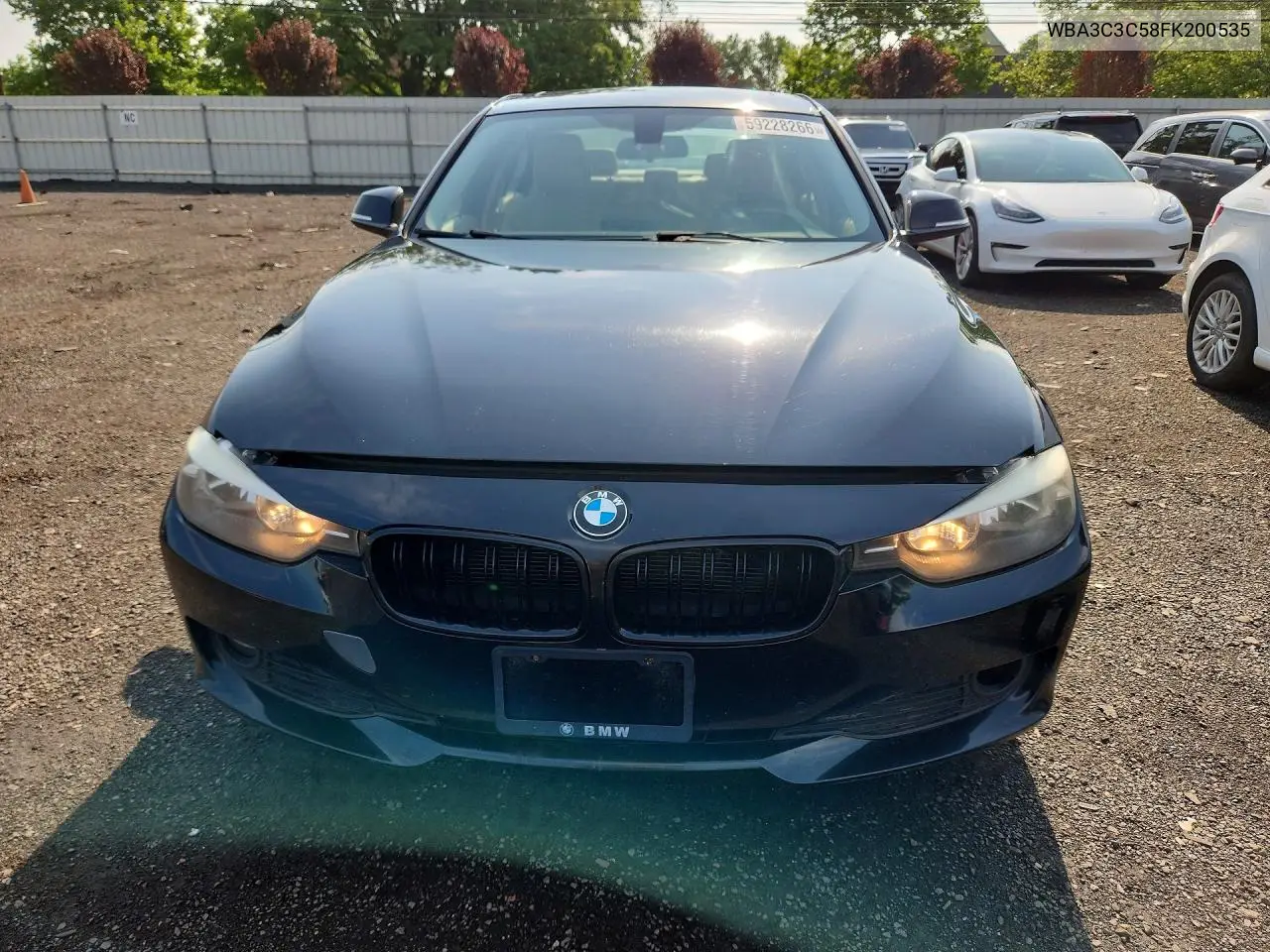 2015 BMW 320 I xDrive VIN: WBA3C3C58FK200535 Lot: 59228266