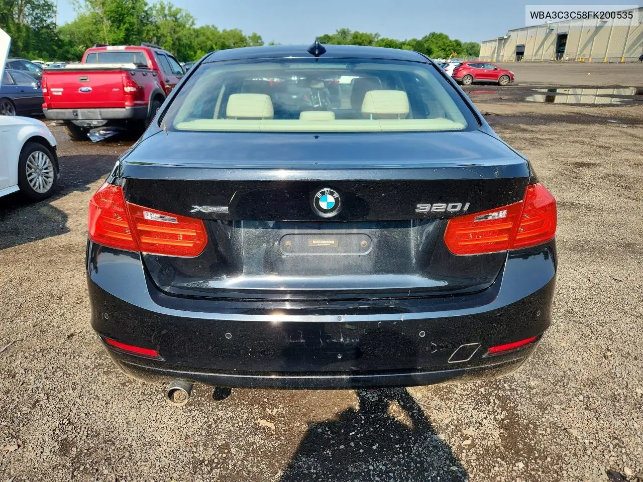 2015 BMW 320 I xDrive VIN: WBA3C3C58FK200535 Lot: 59228266