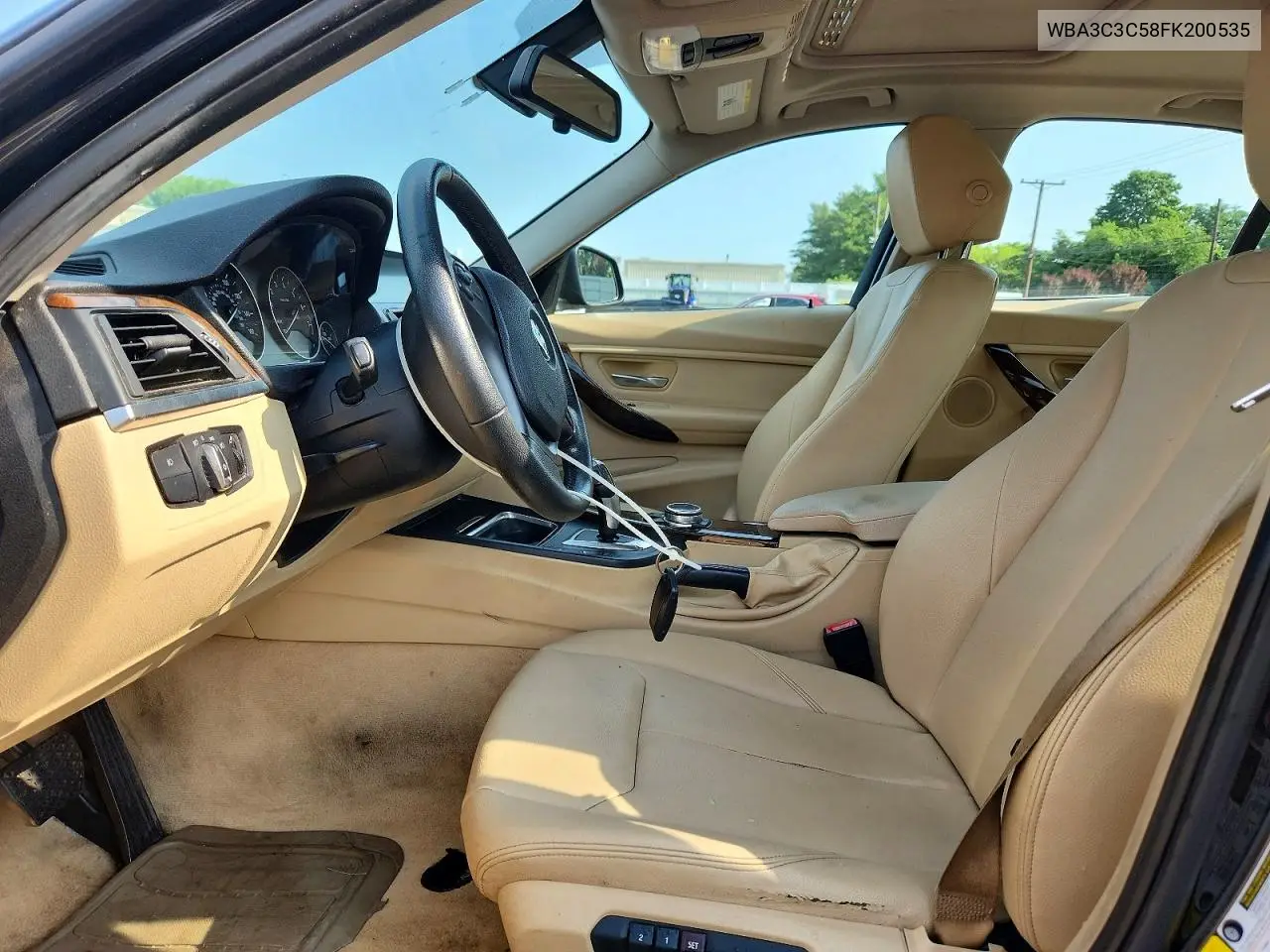 2015 BMW 320 I xDrive VIN: WBA3C3C58FK200535 Lot: 59228266