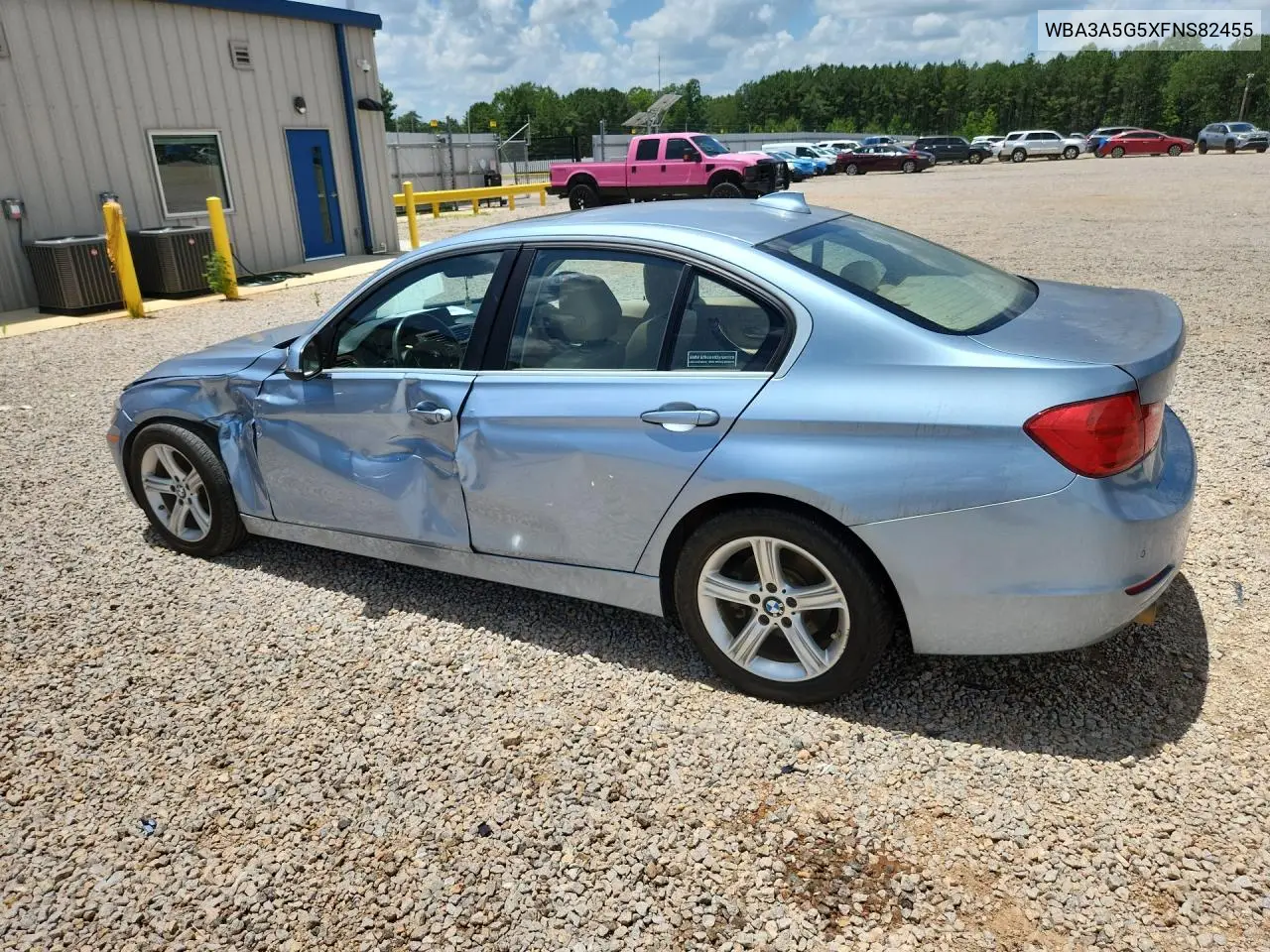 2015 BMW 328 I VIN: WBA3A5G5XFNS82455 Lot: 59366006