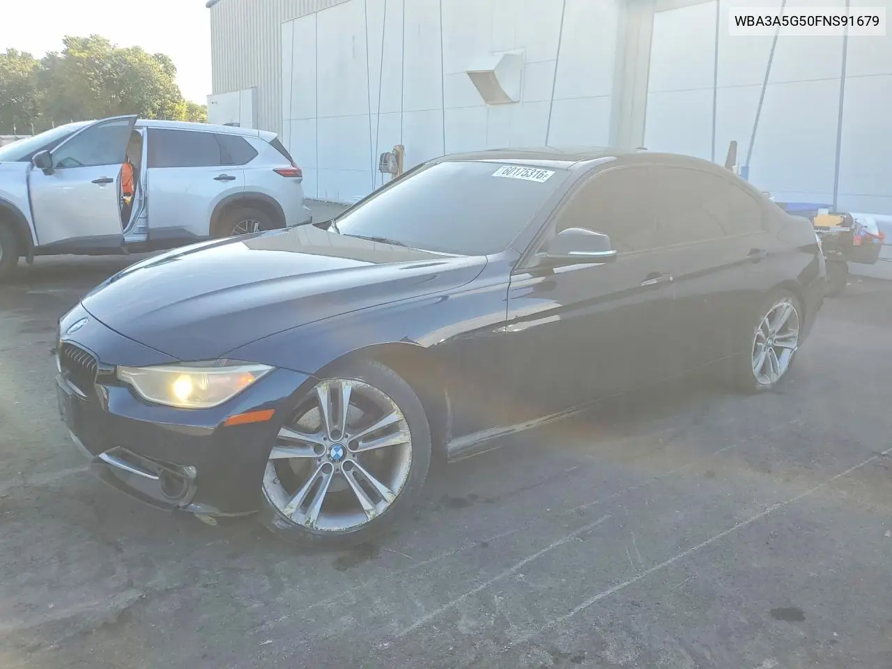2015 BMW 328 I VIN: WBA3A5G50FNS91679 Lot: 60175316
