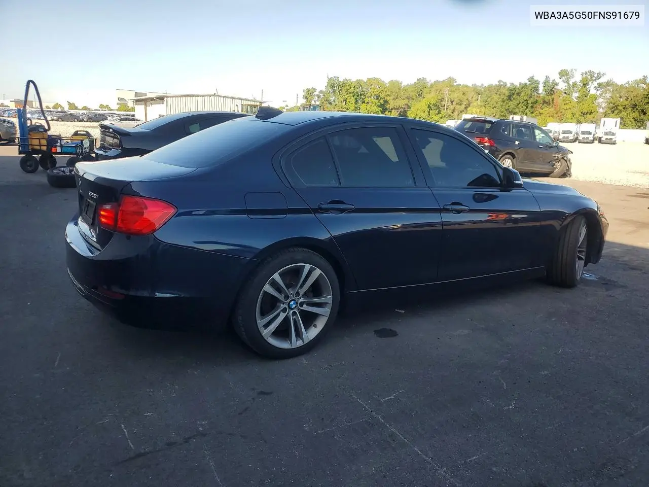 2015 BMW 328 I VIN: WBA3A5G50FNS91679 Lot: 60175316
