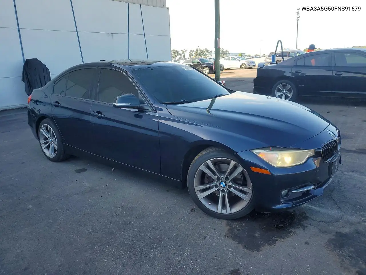 2015 BMW 328 I VIN: WBA3A5G50FNS91679 Lot: 60175316