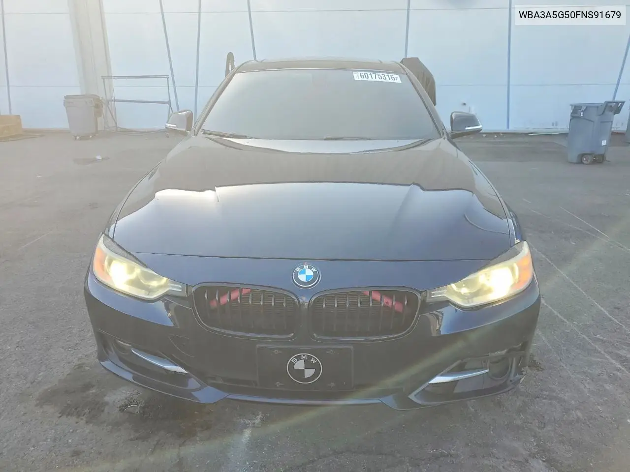 2015 BMW 328 I VIN: WBA3A5G50FNS91679 Lot: 60175316