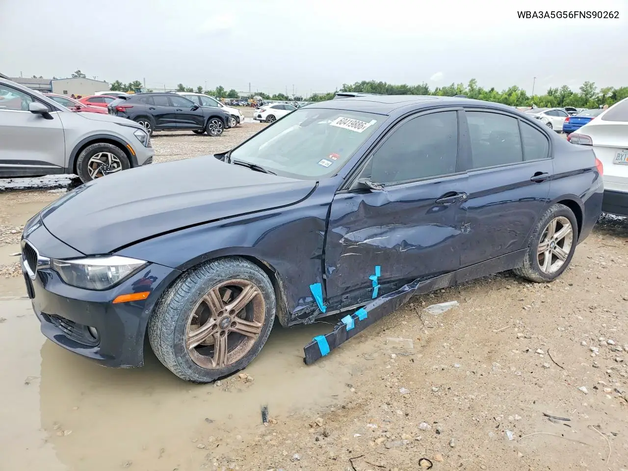 2015 BMW 328 I VIN: WBA3A5G56FNS90262 Lot: 60419886