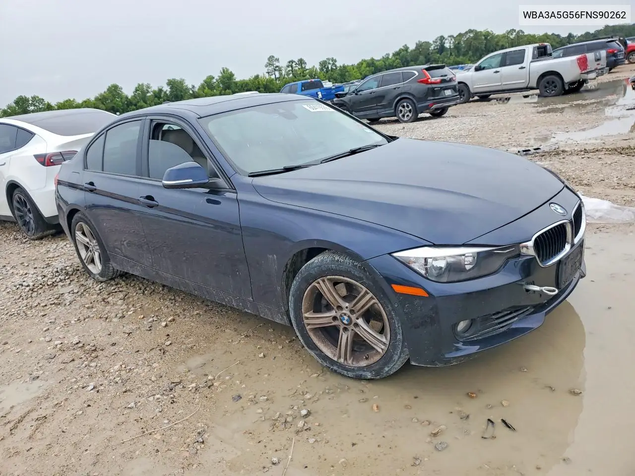 2015 BMW 328 I VIN: WBA3A5G56FNS90262 Lot: 60419886