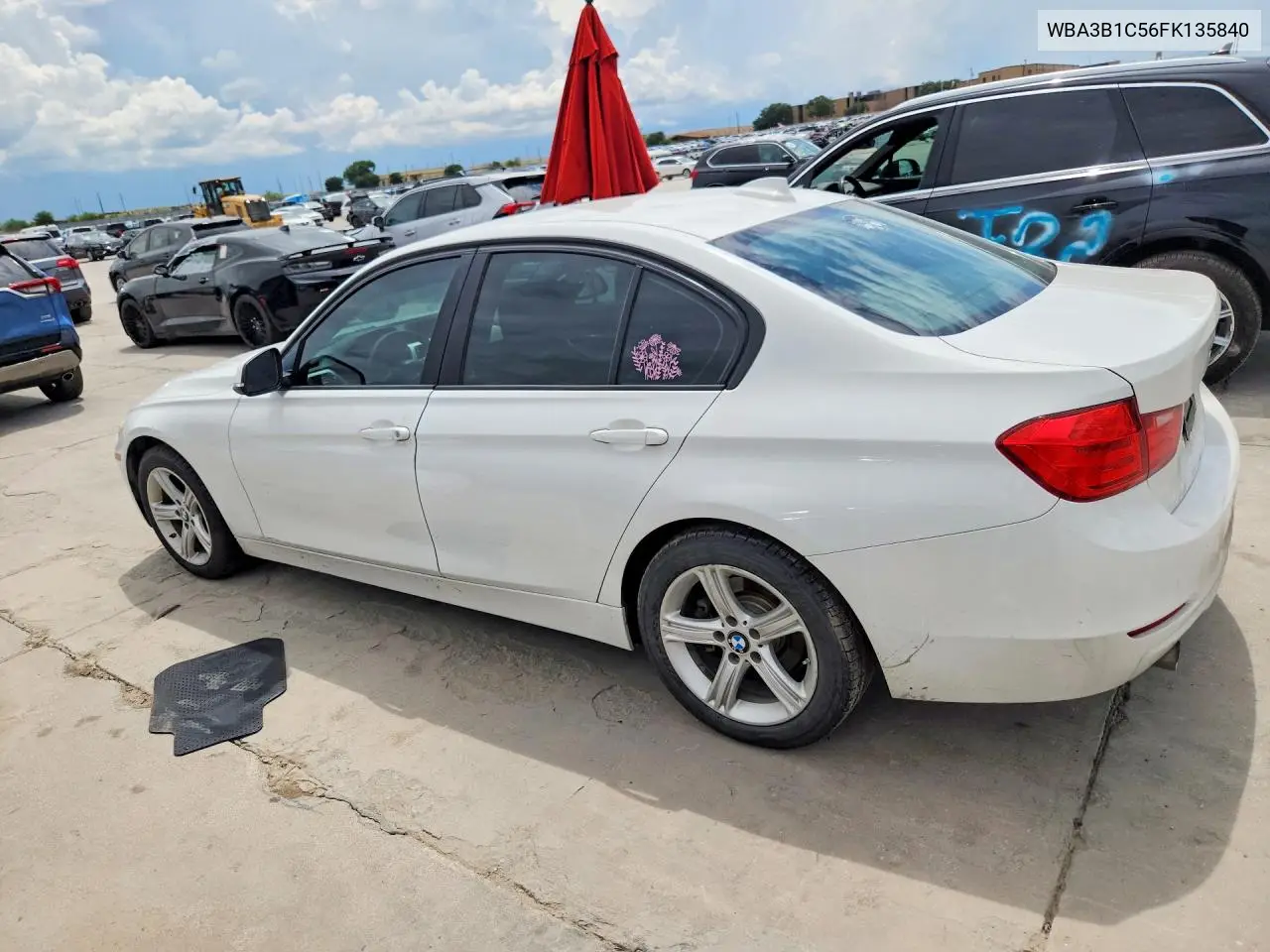 2015 BMW 320 I VIN: WBA3B1C56FK135840 Lot: 60705026