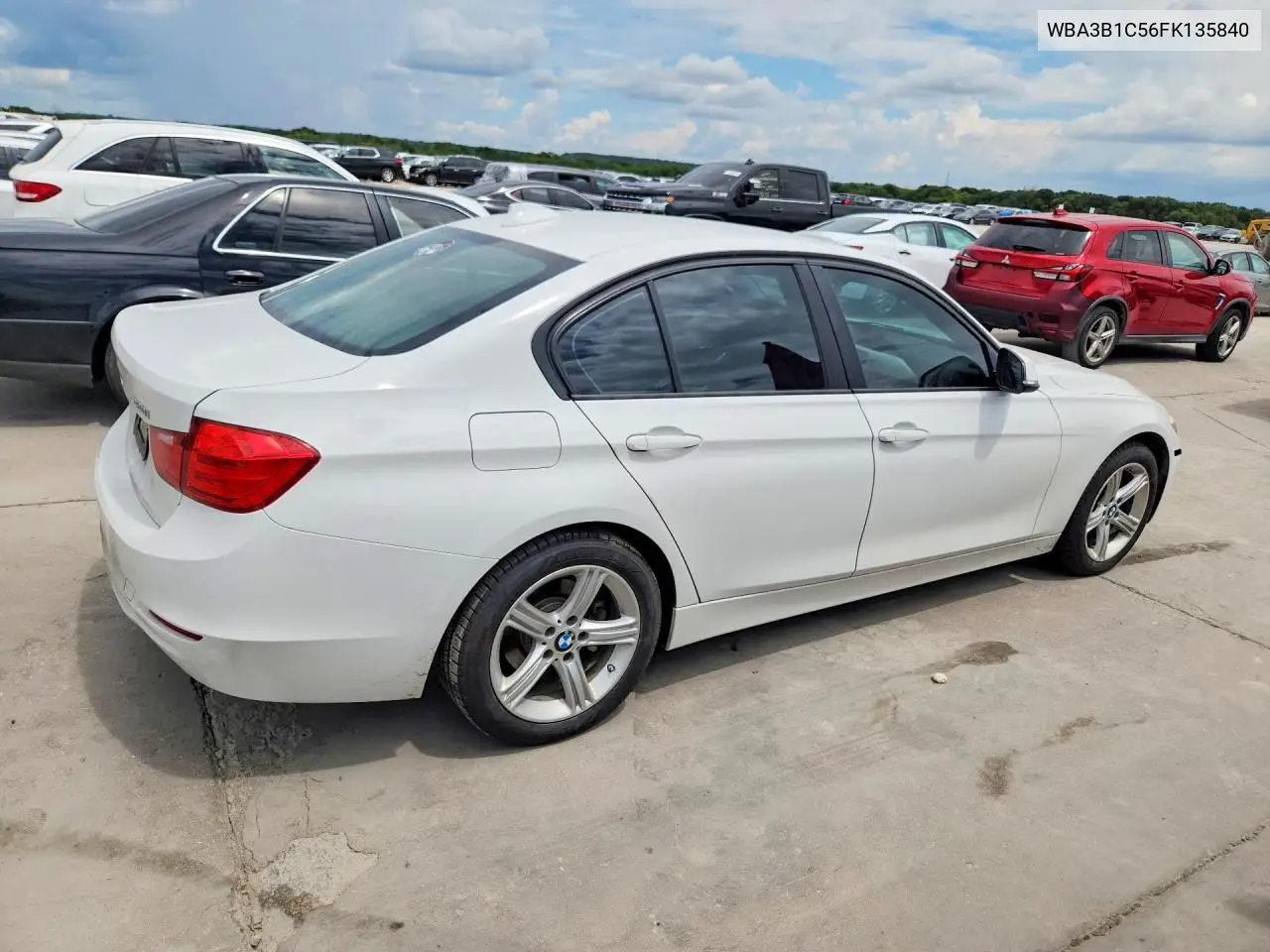 2015 BMW 320 I VIN: WBA3B1C56FK135840 Lot: 60705026